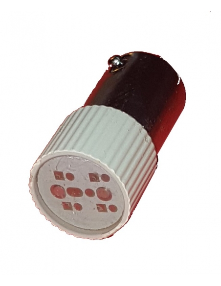 Ba9s 24 Vac dc blue LED bulb