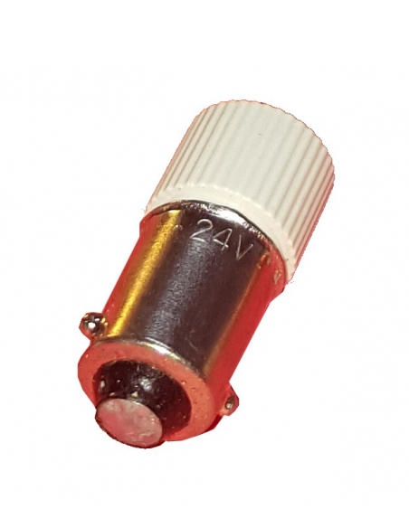 Ba9s 24 Vac dc blue LED bulb