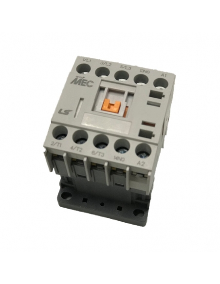 Mini connector LS 9A coil 230Vac NC closed auxiliary contact