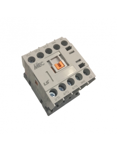Mini connector LS 12A coil 415Vac auxiliary contact open NA