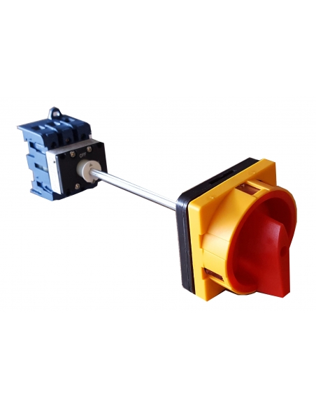 Three-phase disconnector switch 63A cabinet bottom