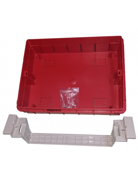 Distribution cabinet 12 modules for recessing