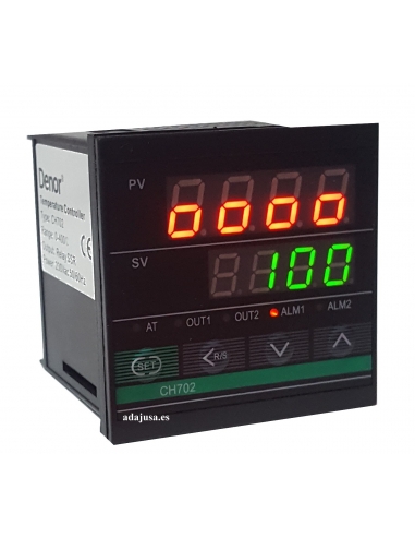 Controlador de temperatura digital CH702 72X72