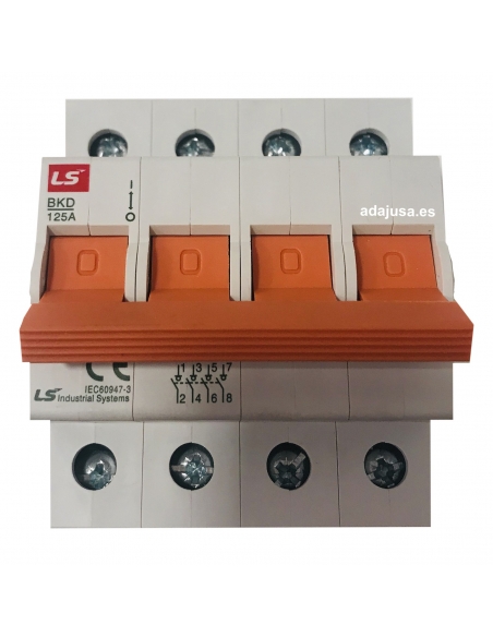 4 Polo 125A Desconectador - LS
