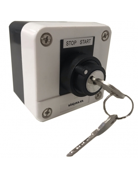 Key selector box 2 stop positions - full start ADJ-E