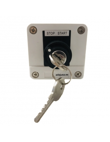 Key selector box 2 stop positions - full start ADJ-E
