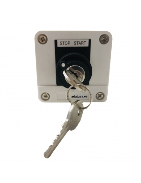 Key selector box 2 stop positions - full start ADJ-E
