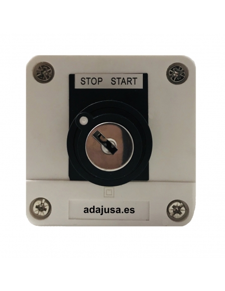 Key selector box 2 stop positions - full start ADJ-E