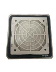 Grade com filtro de ventilador 110x110mm 2