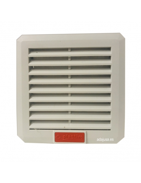 Grade com filtro e ventilador 110x110mm