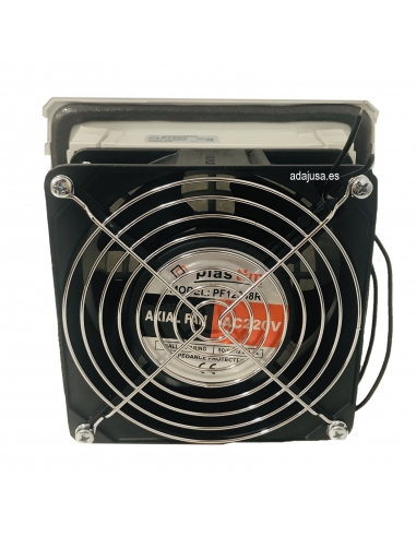 Grid with filter and fan 160x160mm