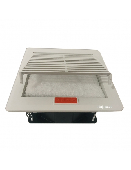 Grid with filter and fan 160x160mm