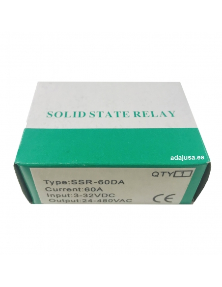 Estado sólido rele SSR 60A DC-AC