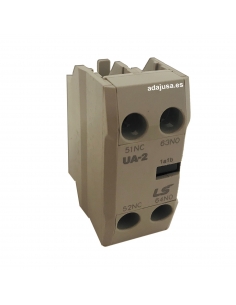 Contatos frontais na NC do bloco 2 para contatores - LS
