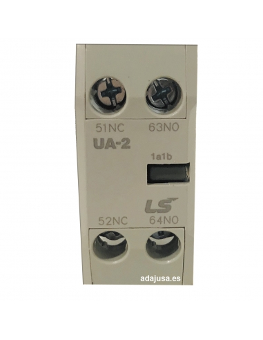 Block 2 front NA NC contacts for contactors -  LS