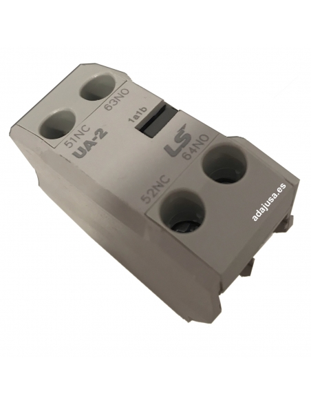 Block 2 front NA NC contacts for contactors -  LS