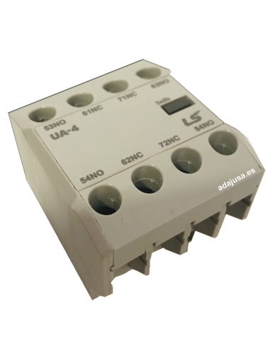 Block 4 contacts 2NA 2NC front for contactors -  LS