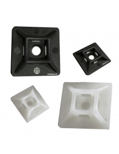 19x19mm base for cable fastening flanges