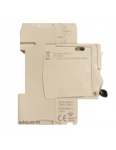Single-phase differential 63A 30mA AC iID - Schneider