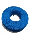 Einpoliges flexibles Kabel 1 mm2 Farbe blau