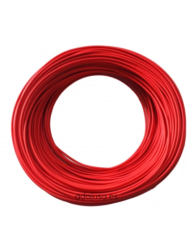 Rolo de cabo flexível unipolar 1 mm2 vermelho 200m