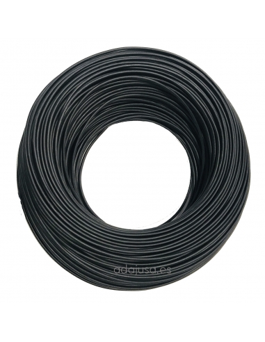 Rolo de cabo flexível unipolar 2,5 mm2 preto 200m