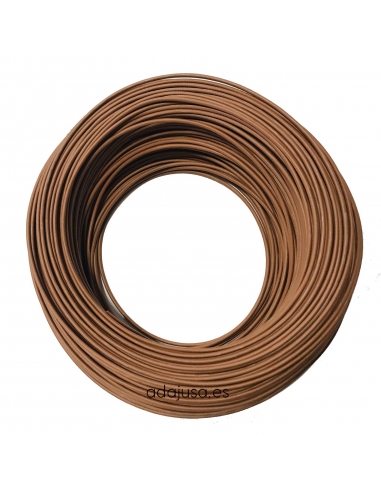 Unipolar flexible cable roll 4 mm2 brown 100m