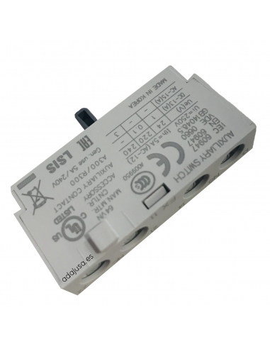 Front contact circuit breaker MMS-32 1NO 1NC -  LS