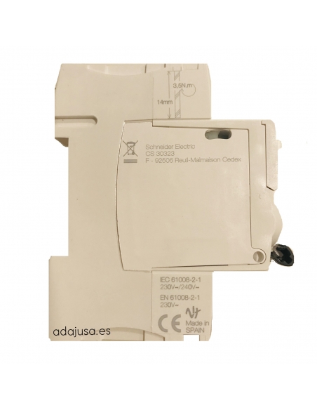 Diferencial 2 pólos 25A 10mA AC iID - Schneider