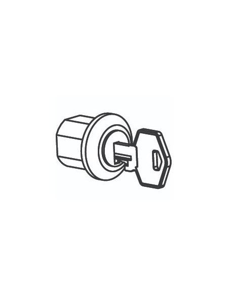 Lock with key for cabinet - DKC