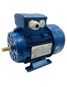 Three-phase motor 1.5Kw/2CV 230/400V 3000 rpm IE1 Flange B3 foot small housing 2
