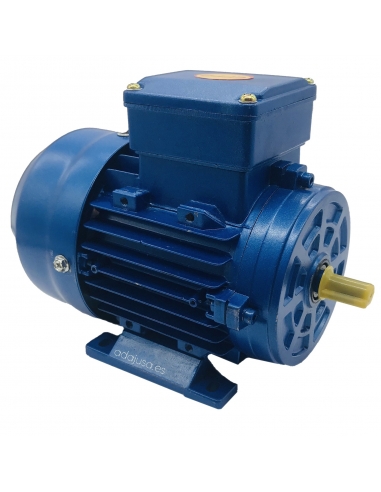 Three-phase motor 7.5Kw 10CV 230/400V 3000 rpm IE1 Flange B3 foot small housing