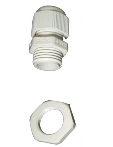 Plastic Pg7 cable glands with nut