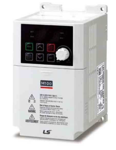 Conversor de frequência monofásico da série M100 de 0.2Kw - LS