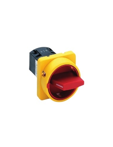 Interruptor de câmera trifásico 20A Amarelo-vermelho Tamanho 67