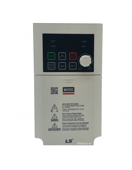 Conversor de frequência monofásico da série M100 de 0.2Kw - LS