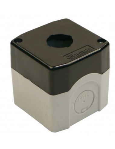 Caixa de botão 1 elemento diâmetro 22 plástico IP44 - Série BE