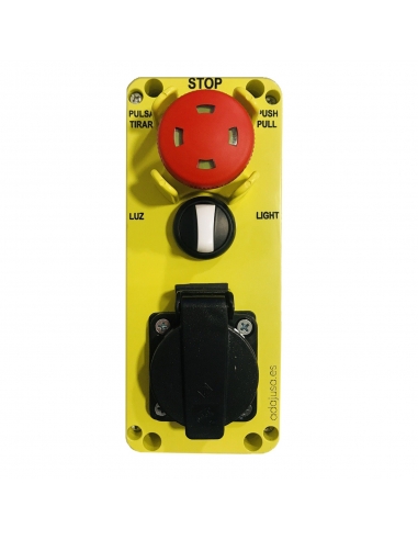 Luz de caixa de emergência e série plugue GM403A - Giovenzana