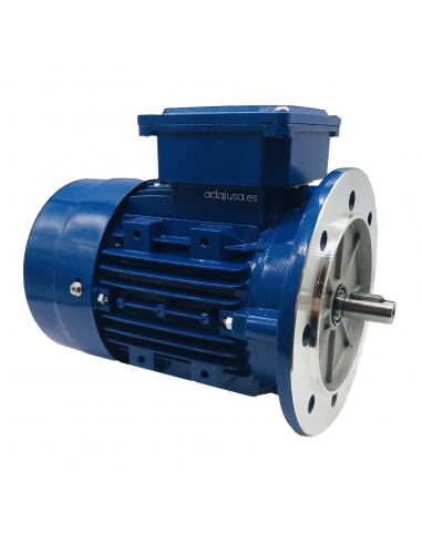 Three-phase motor 0.09Kw 0.12HP 230/400V 1000 rpm Flange B5 aluminum housing