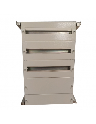 Chassi 45 módulos 3 linhas 500x400 Chapa metálica - ASJD