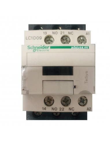 Contator trifásico 9A bobina 230Vac - Schneider