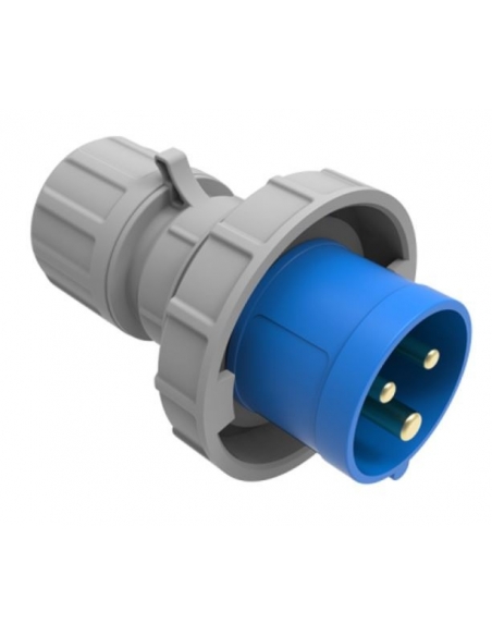 Plugue CEE-CETAC 16A 2P+T IP-67