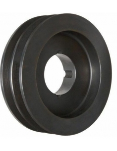 Pulley V-belt SPA 190x2 slots taper T2012 - adajusa.es