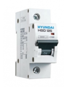 1 Pólo disjuntor 80A 10kA - Hyundai Electric