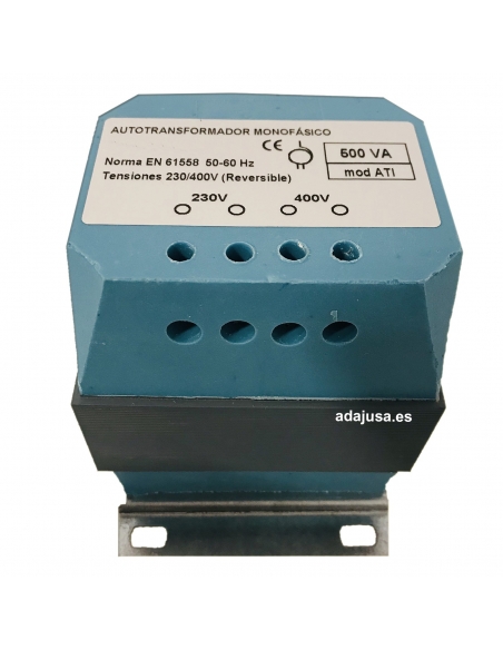 100VA IP-20 single-phase autotransformer