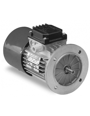 Three-phase motor 2.2Kw 3HP with brake 230/400V 1500 rpm Flange B5 reduced housing - MGM