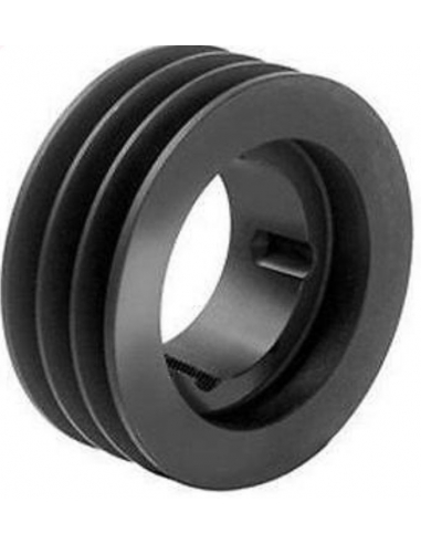 Pulley V-belt SPA 85x3 slots taper T1210 - adajusa.es