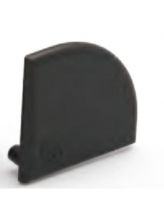 Capa de perfil de alumínio 30X30 curvada- Metal Work - ADAJUSA