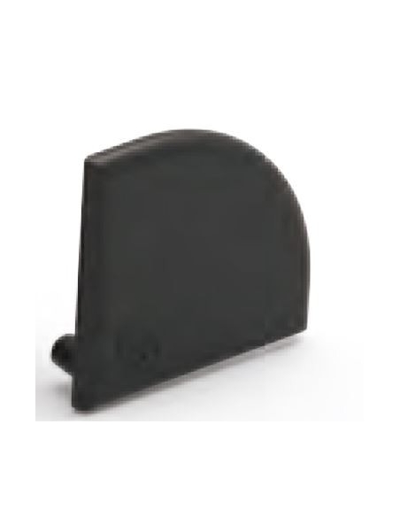 Capa de perfil de alumínio 30X30 curvada- Metal Work - ADAJUSA