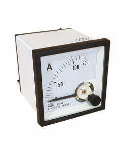 Ammeter 0-50 A 48x48
